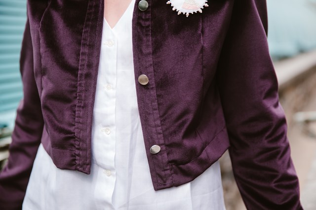 AVANA - Veste en velours 5