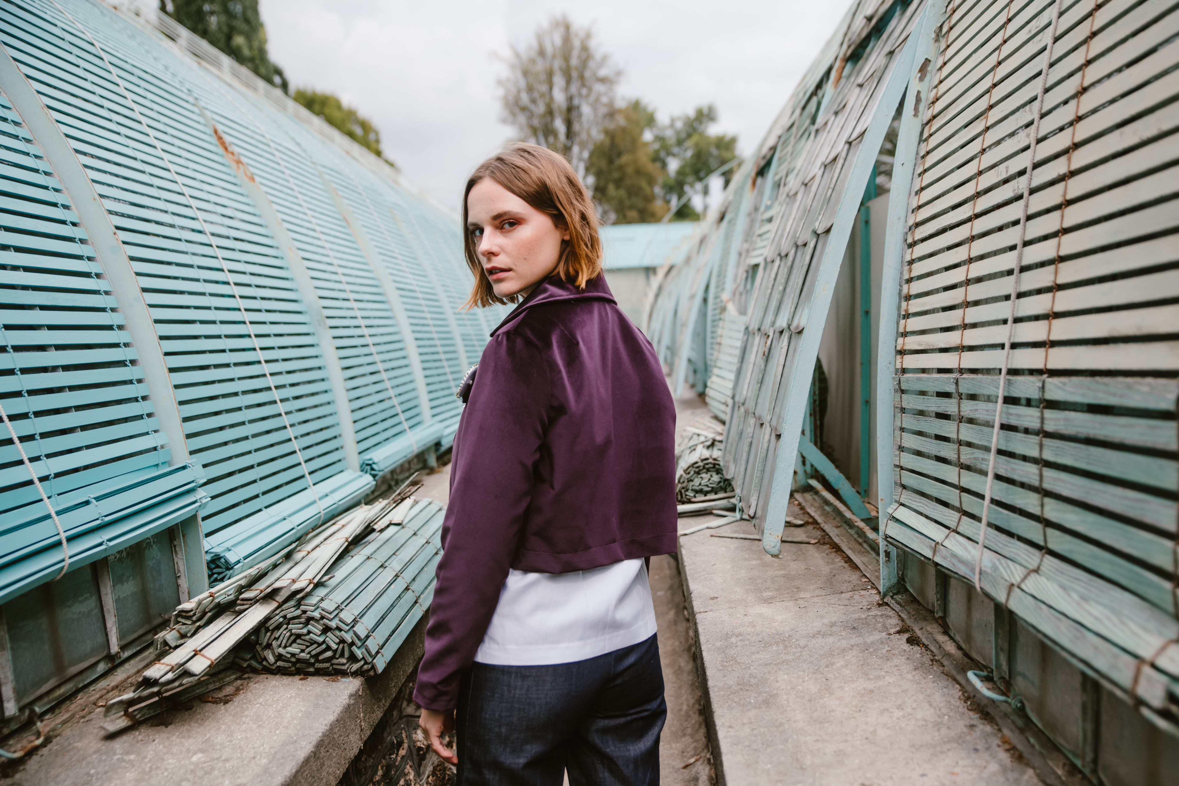 AVANA - Veste en velours 3