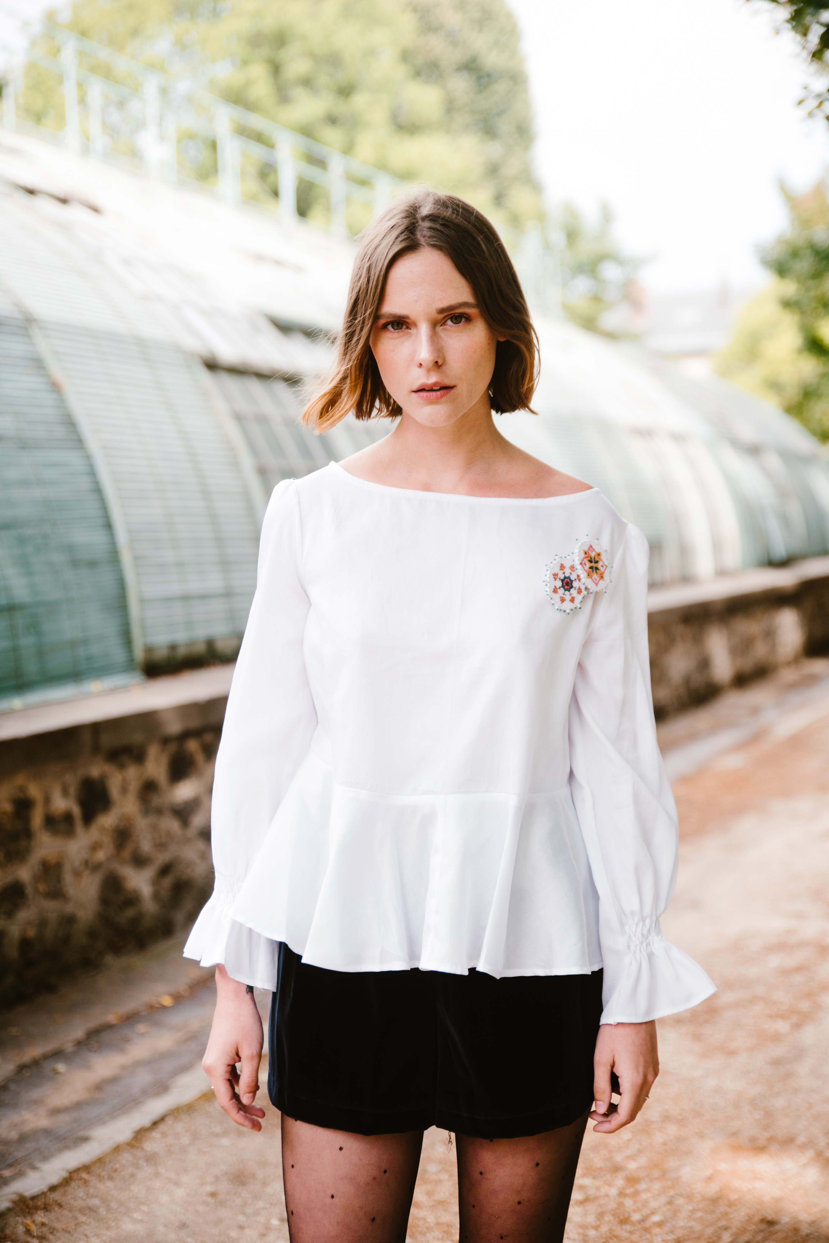 Blouse romantique - ARIANE 2