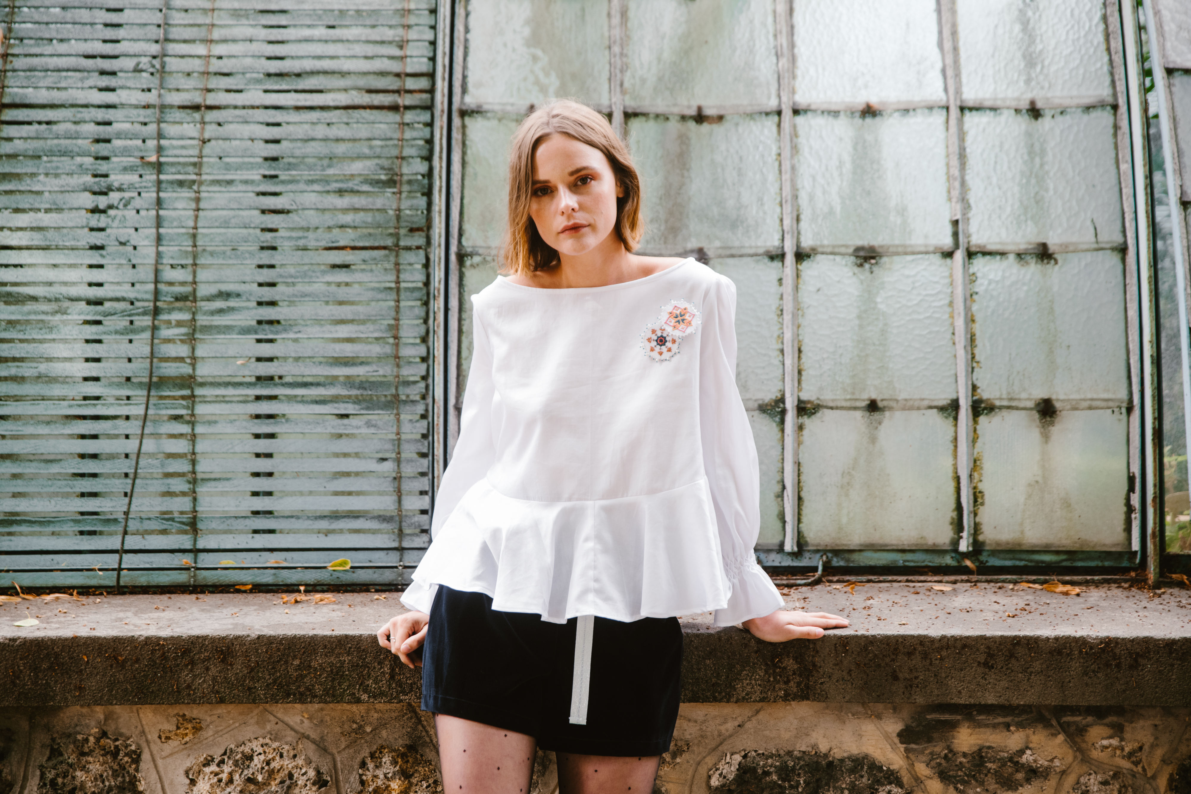 Blouse romantique - ARIANE 6