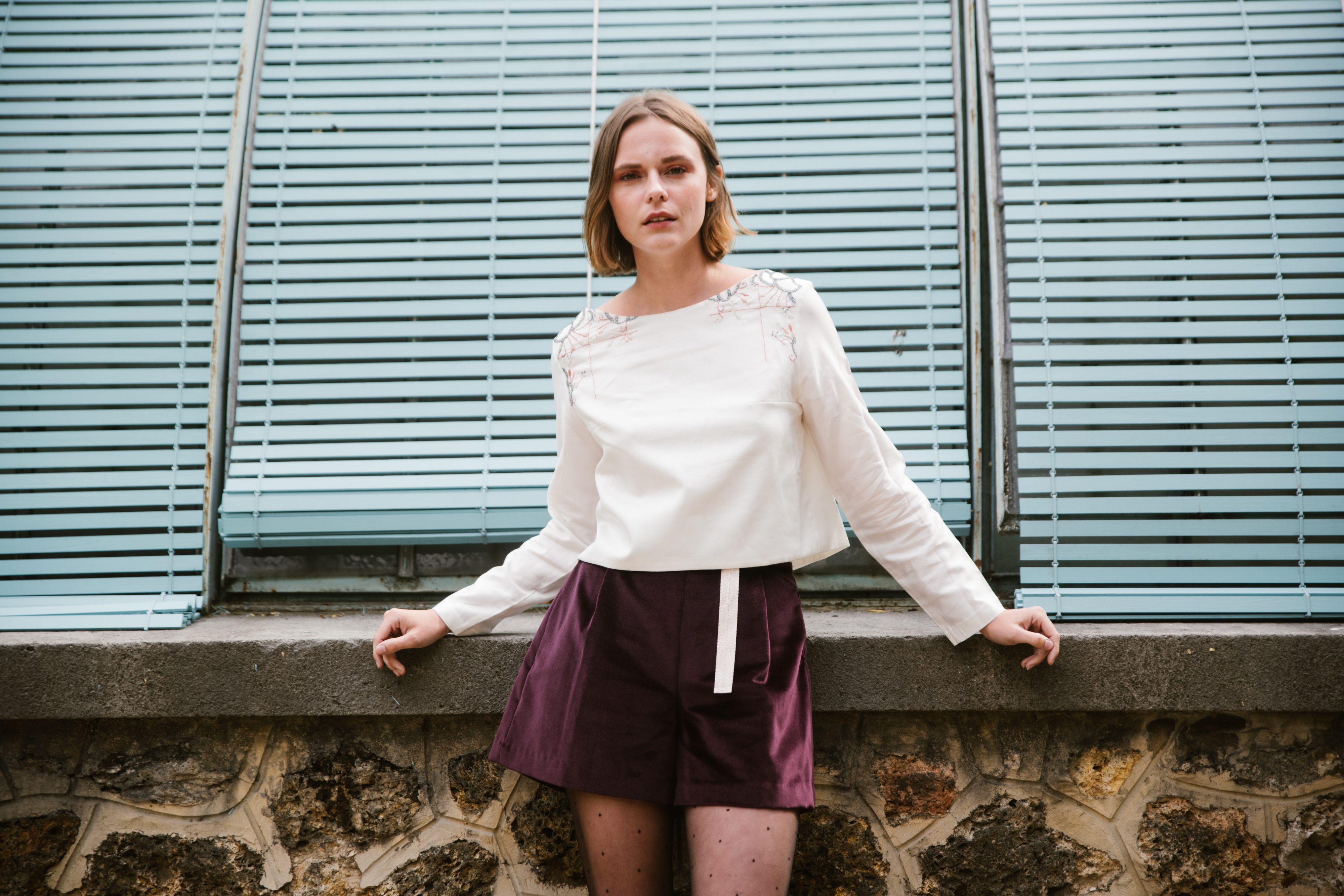 ALANA - Top brodé 5