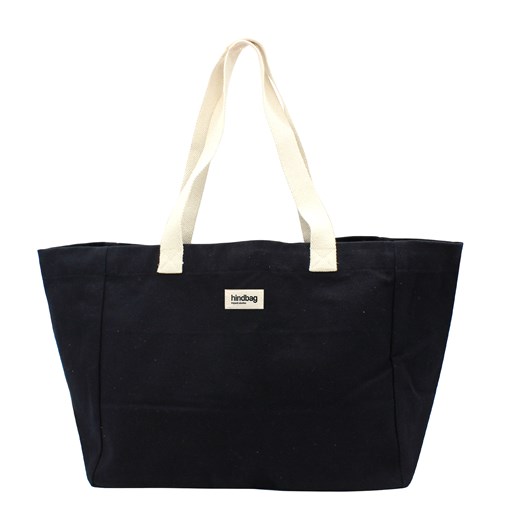 Sac cabas CLAUDE, noir, coton bio