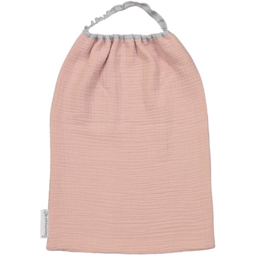 Serviette de cantine - Gaze de coton Rose