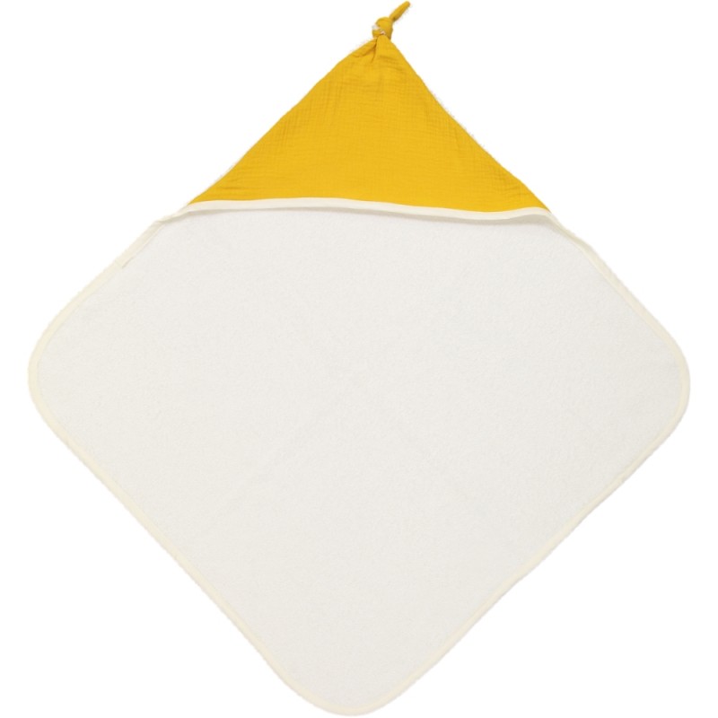 sortie-bain-double-gaze-coton-ocre