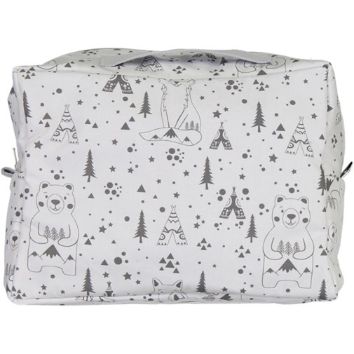 Valisette de toilette - Fox and Bear Noir et Blanc