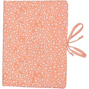 Housse de carnet de santé - Constellation Corail