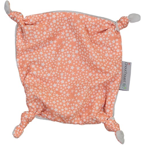 Doudou plat - Constellation Corail