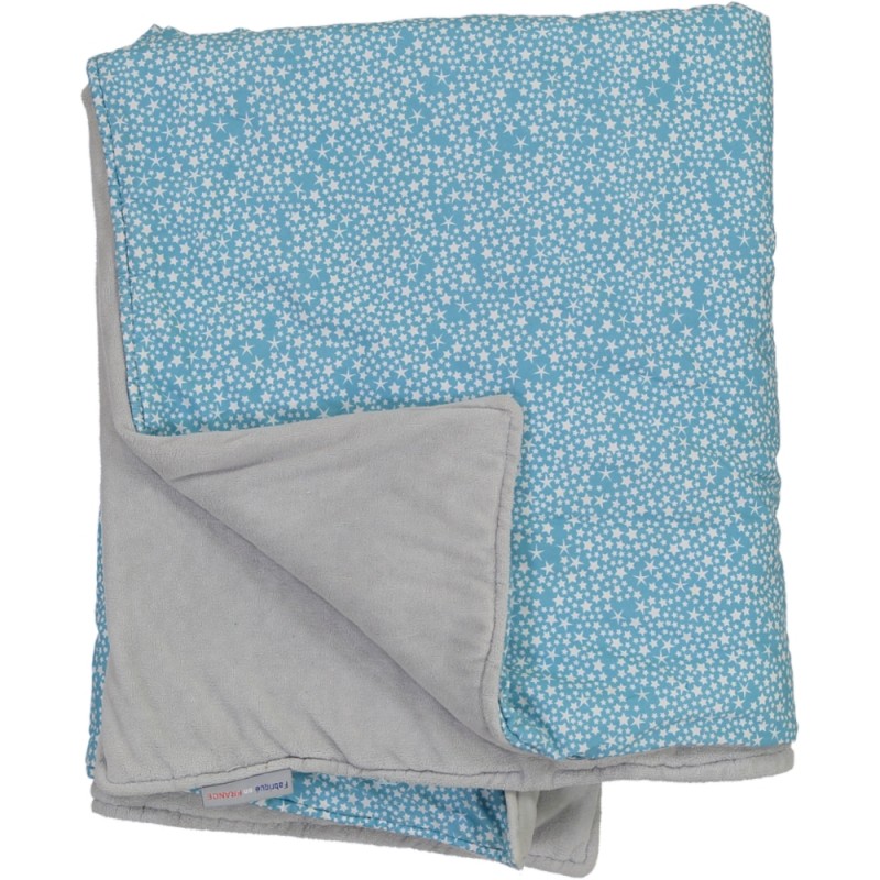 couverture-douceur-constellation-bleu