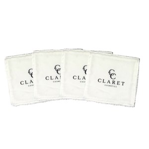 Lot de 4 lingettes démaquillantes lavables