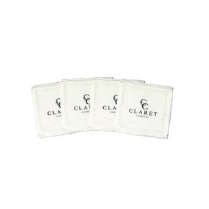 Lot de 4 lingettes démaquillantes lavables