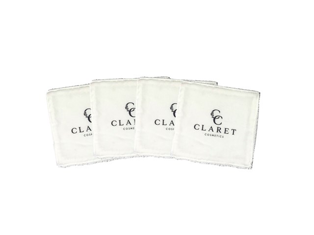 Lot de 4 lingettes démaquillantes lavables 2