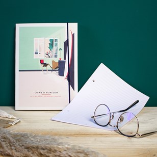 Carnet rechargeable "Le Littéraire" - Carnet de notes