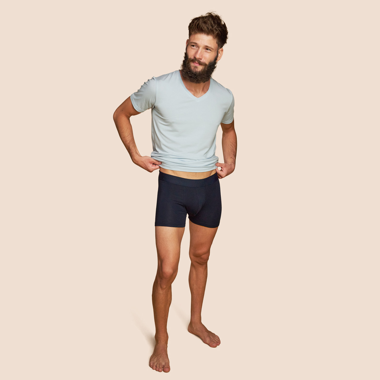 Boxer Confort bleu marine - pack de 2 boxers 4