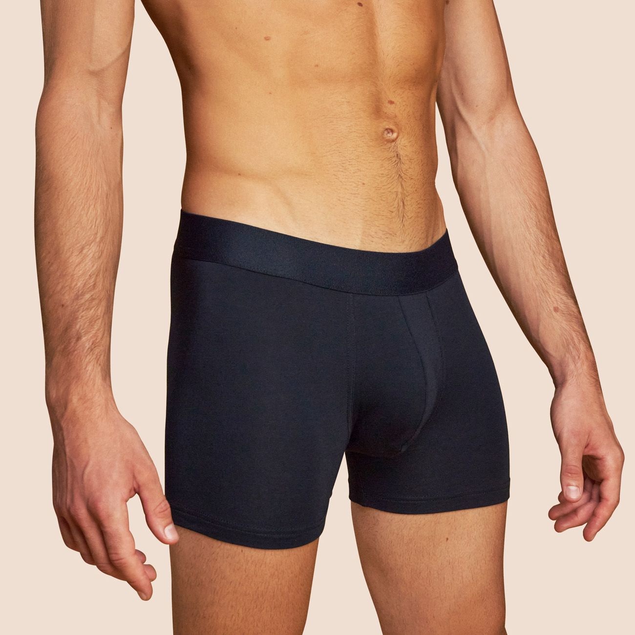 Boxer confortable bleu marine pour hommes