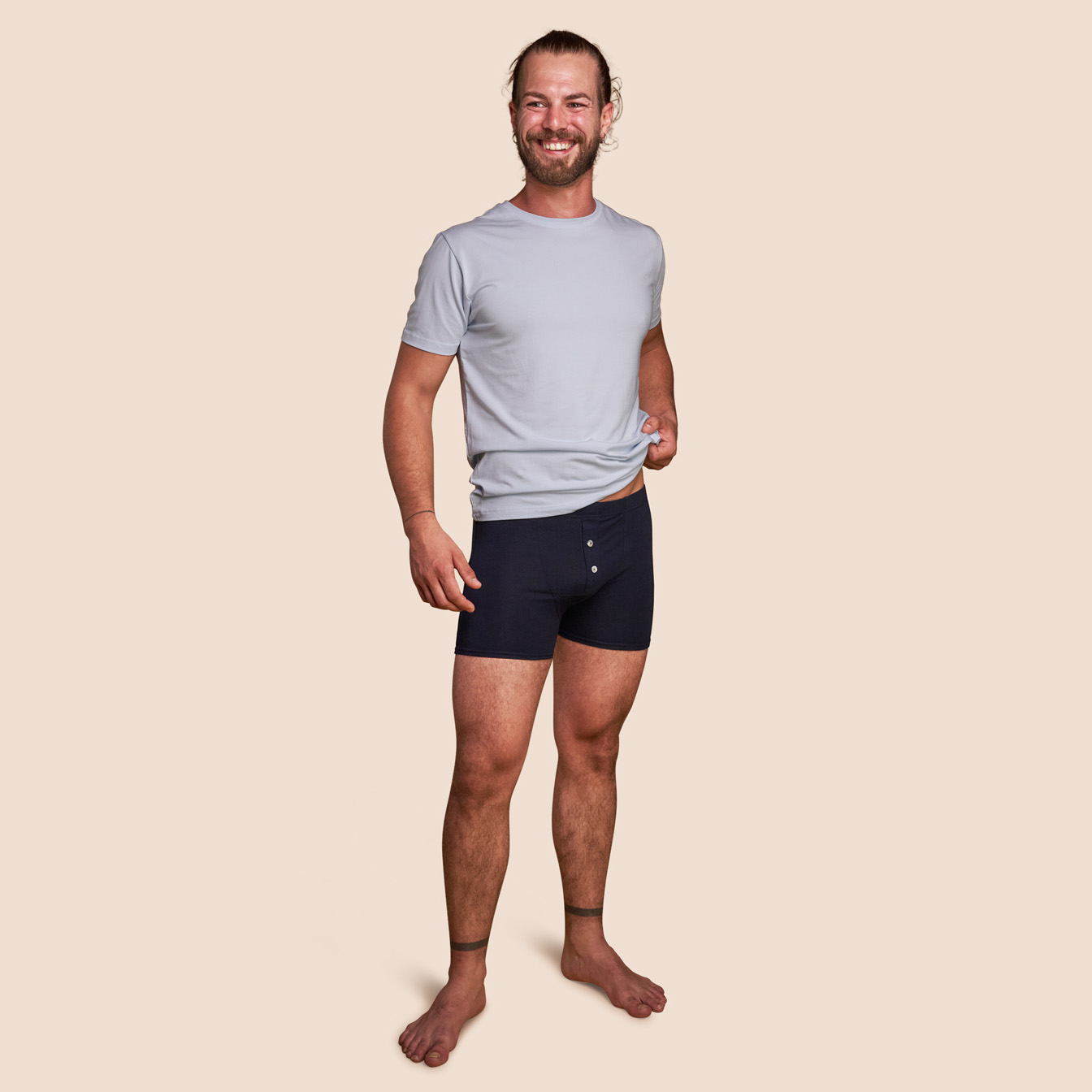 Boxer héritage bleu marine pour hommes