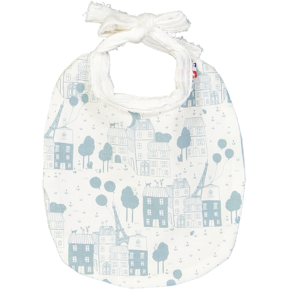 Bavoir naissance "Précieuse Paris" 2