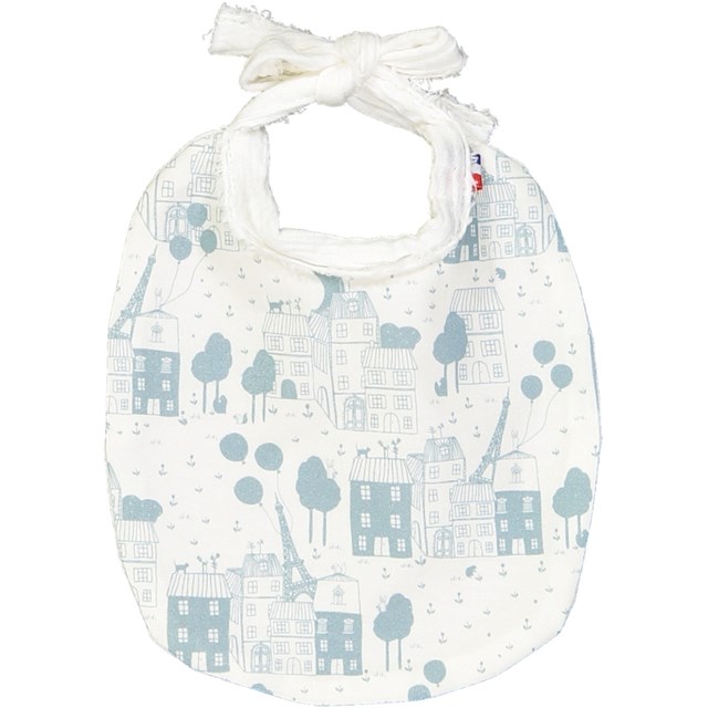 Bavoir naissance "Précieuse Paris" 2