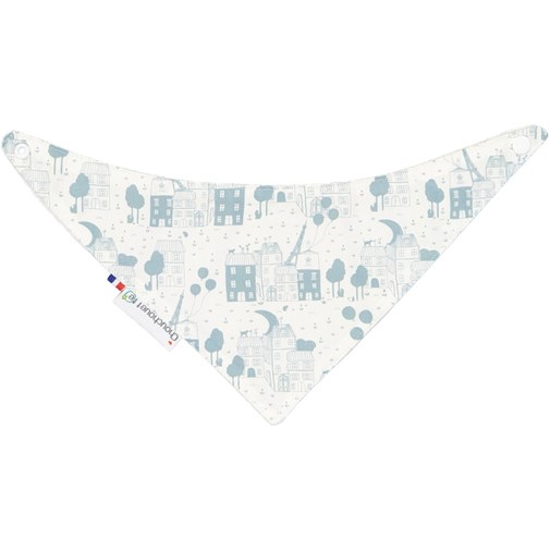 Bavoir bandana "Précieuse Paris"