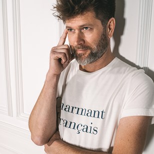 Tee-shirt Charmant Français - Philibert - Blanc