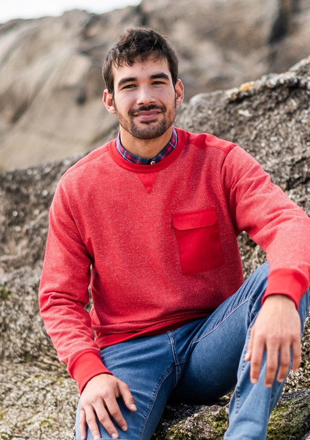 Sweat PREAU - Coton bio GOTS- Fibres recyclées 2