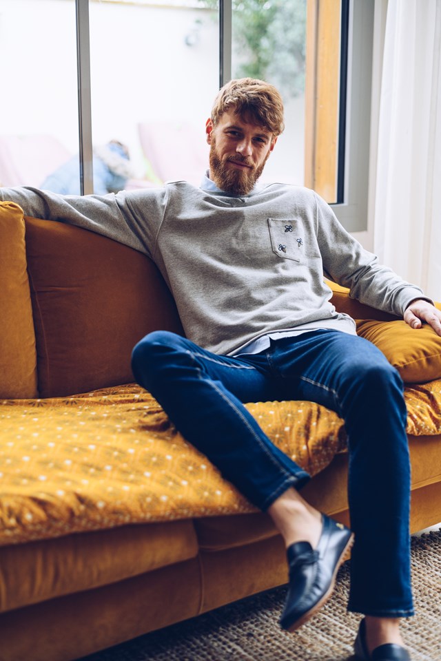 Sweat APICULTEUR - Coton bio GOTS- Fibres recyclées 3