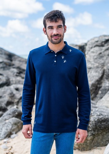 Polo RUCHE  - Coton bio - Fibres recyclées