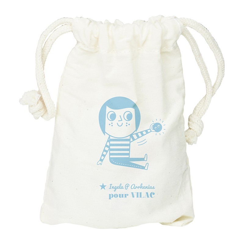 Culbuto Maracas Chat - Ingela P. Arrhenius - Fabriqué en France - Bois 4