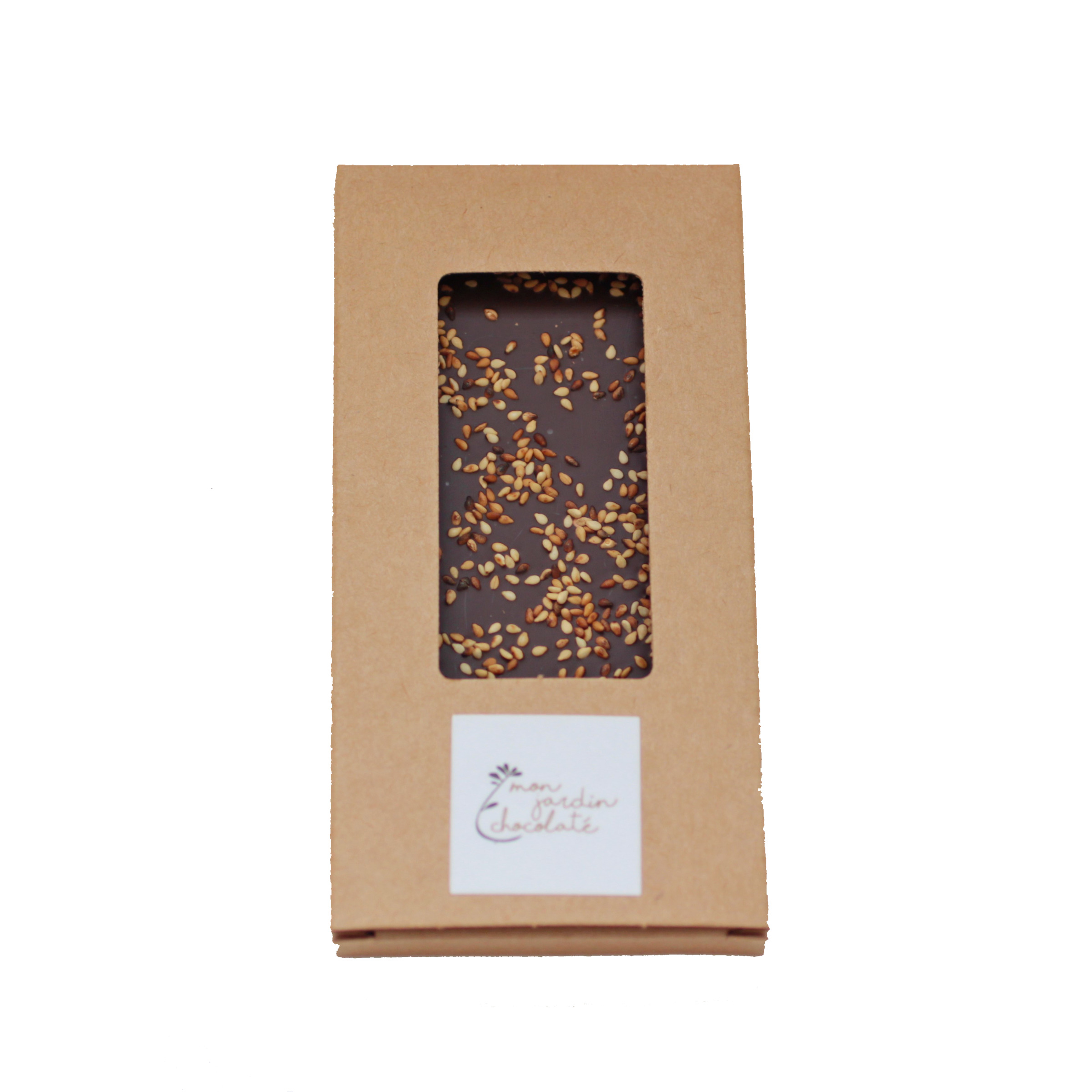 Ma tablette de chocolat bio au sésame 4