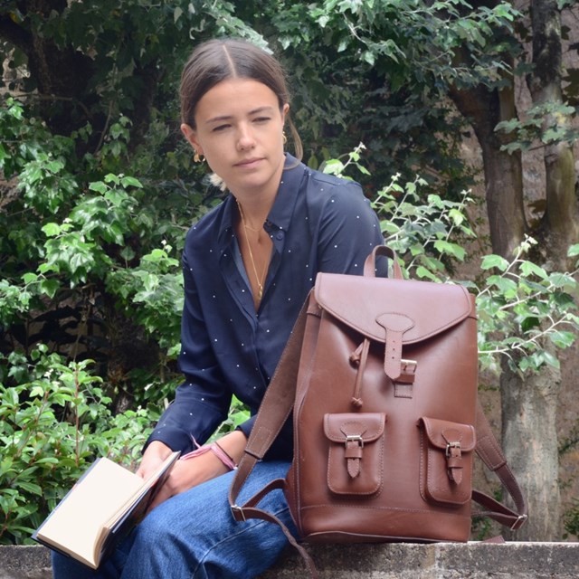 sac à dos cuir femme