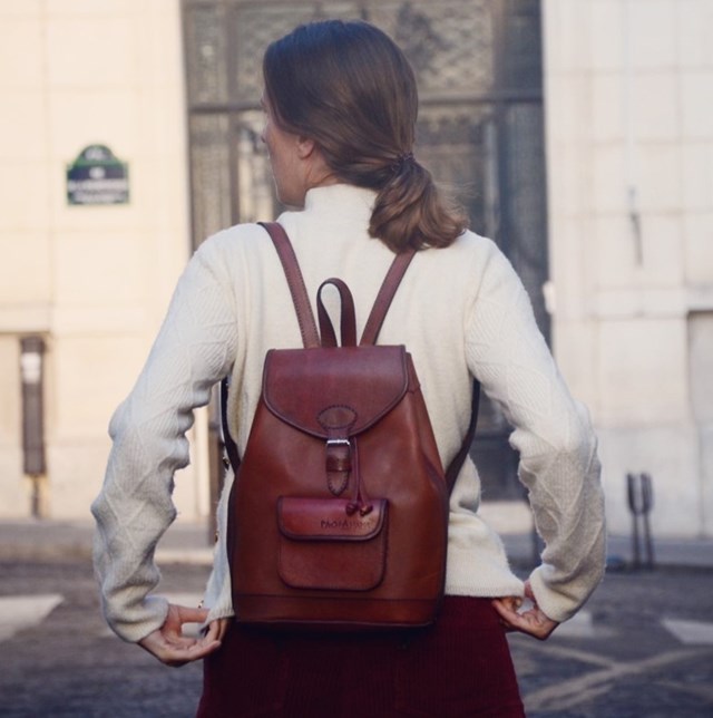 sac à dos femme cuir