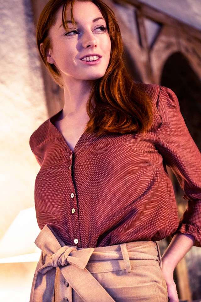 svetlana-k-paris-chemise-en-soie-pois-vieux-rose-made-in-france