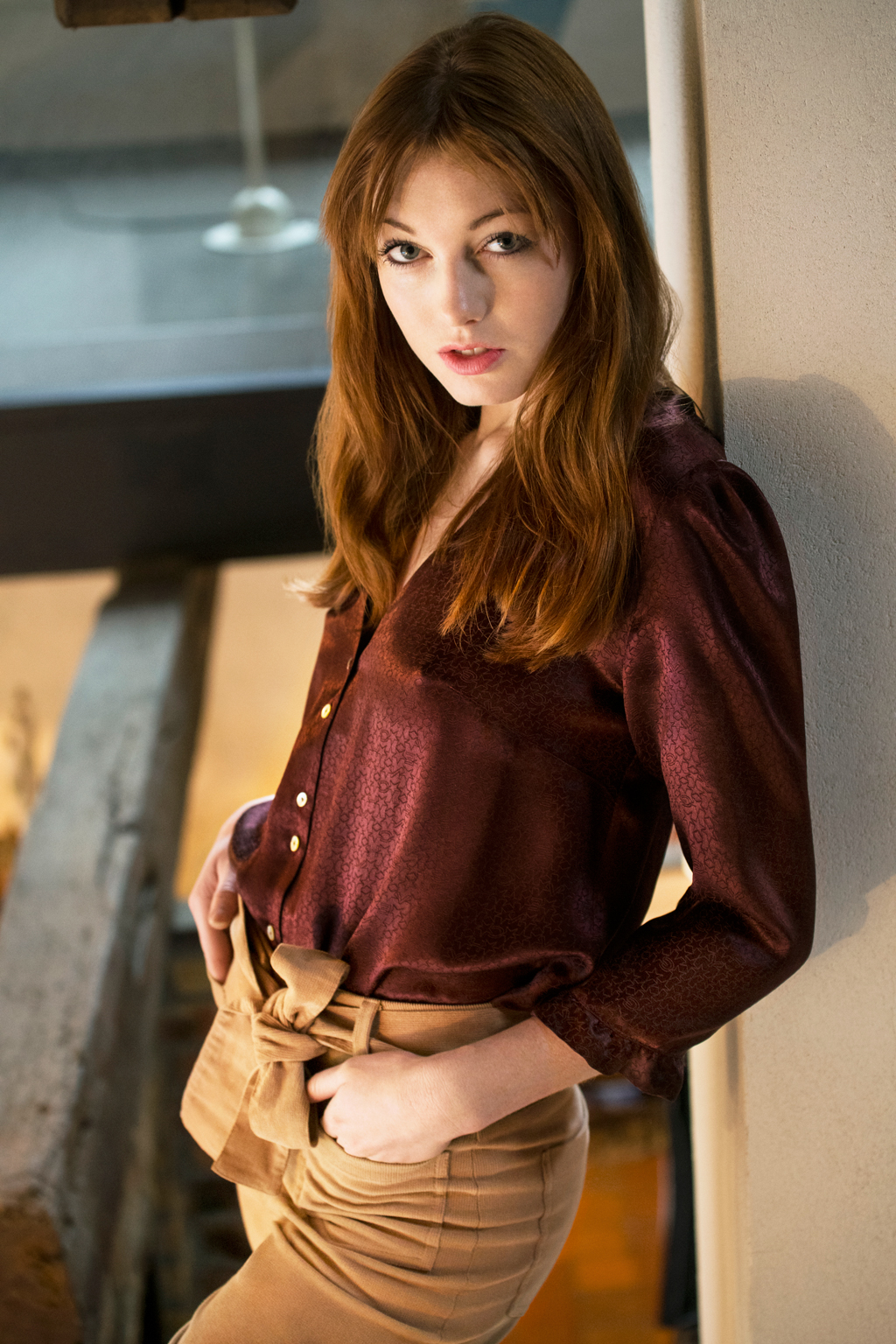 svetlana-k-paris-chemise-soie-satin-jacquard-bordeaux-fabrique-en-france