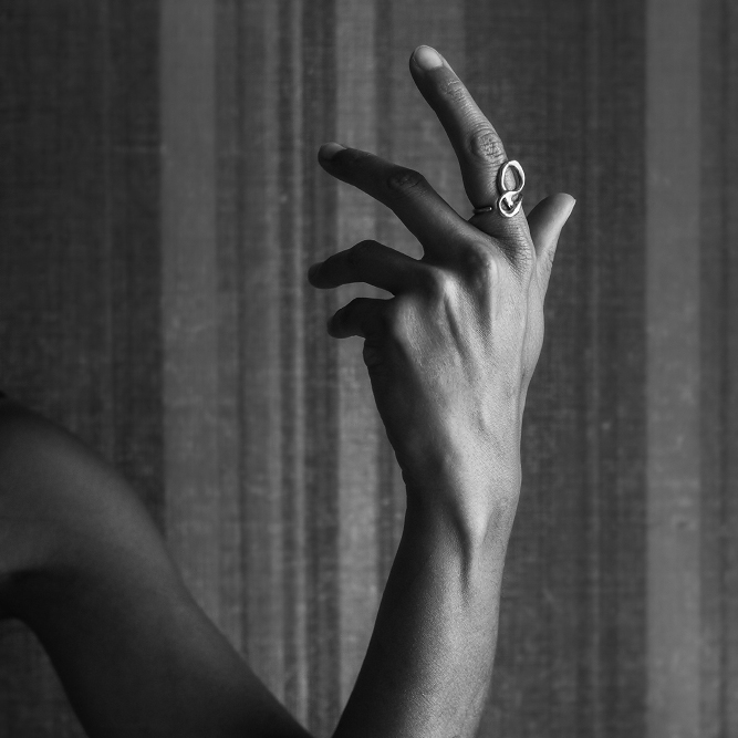 bague, réglable, sao, bronze, doré, bresma, argent