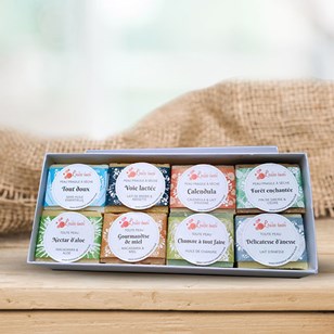 Coffret découverte savons - Peaux sèches