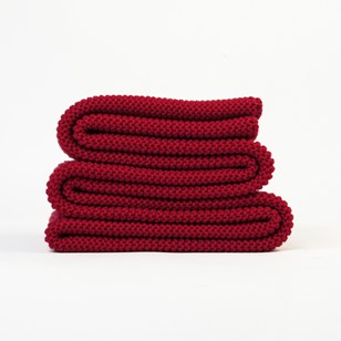 Echarpe Slow Rouge - Unisexe