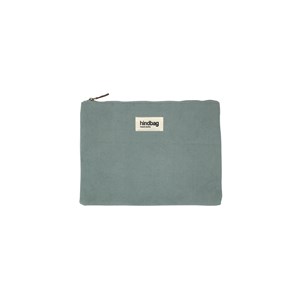 Pochette EMA, vert sauge, coton bio