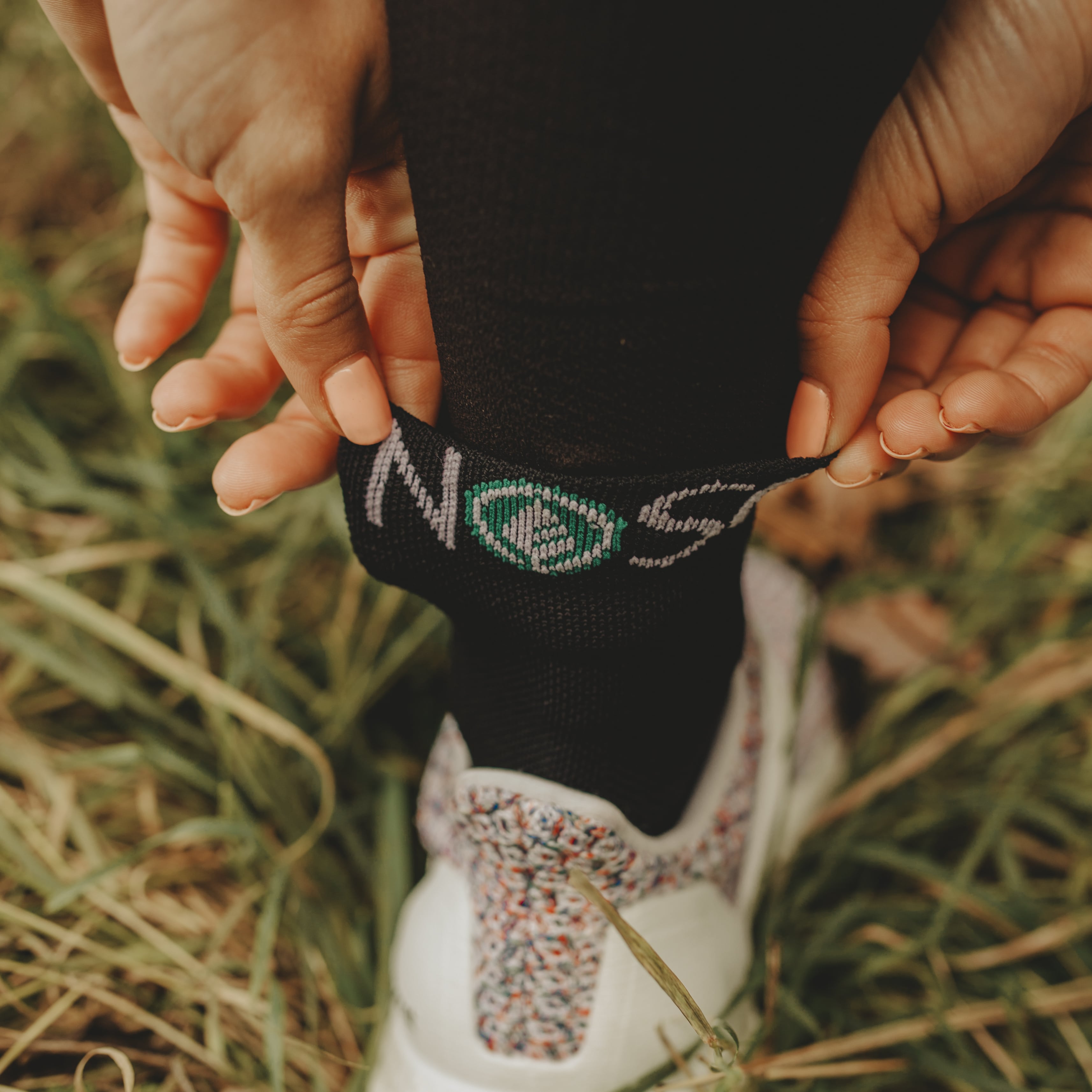 Chaussettes multisports en ricin - black 3