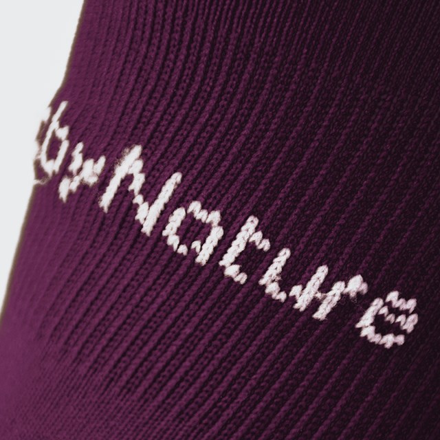 Chaussettes multisports en ricin - prune 4
