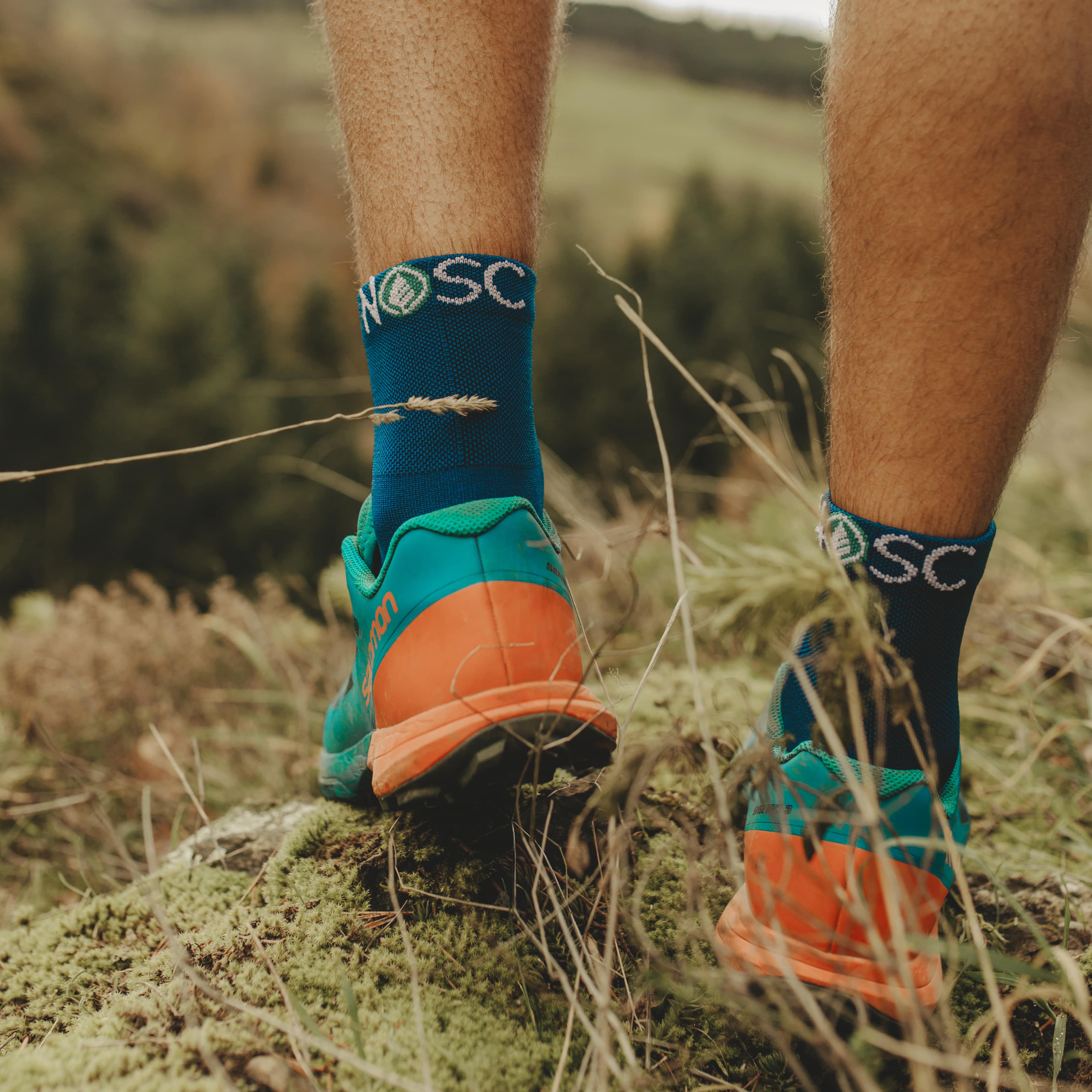 Chaussettes multisports en ricin - blue 3