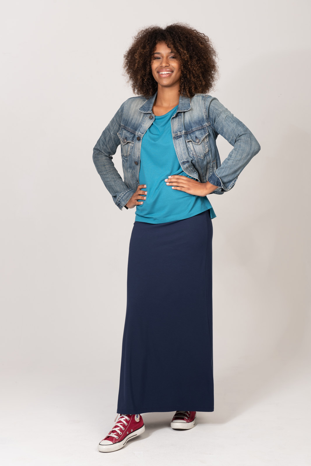 Jupe longue Anys - Plusieurs couleurs 5