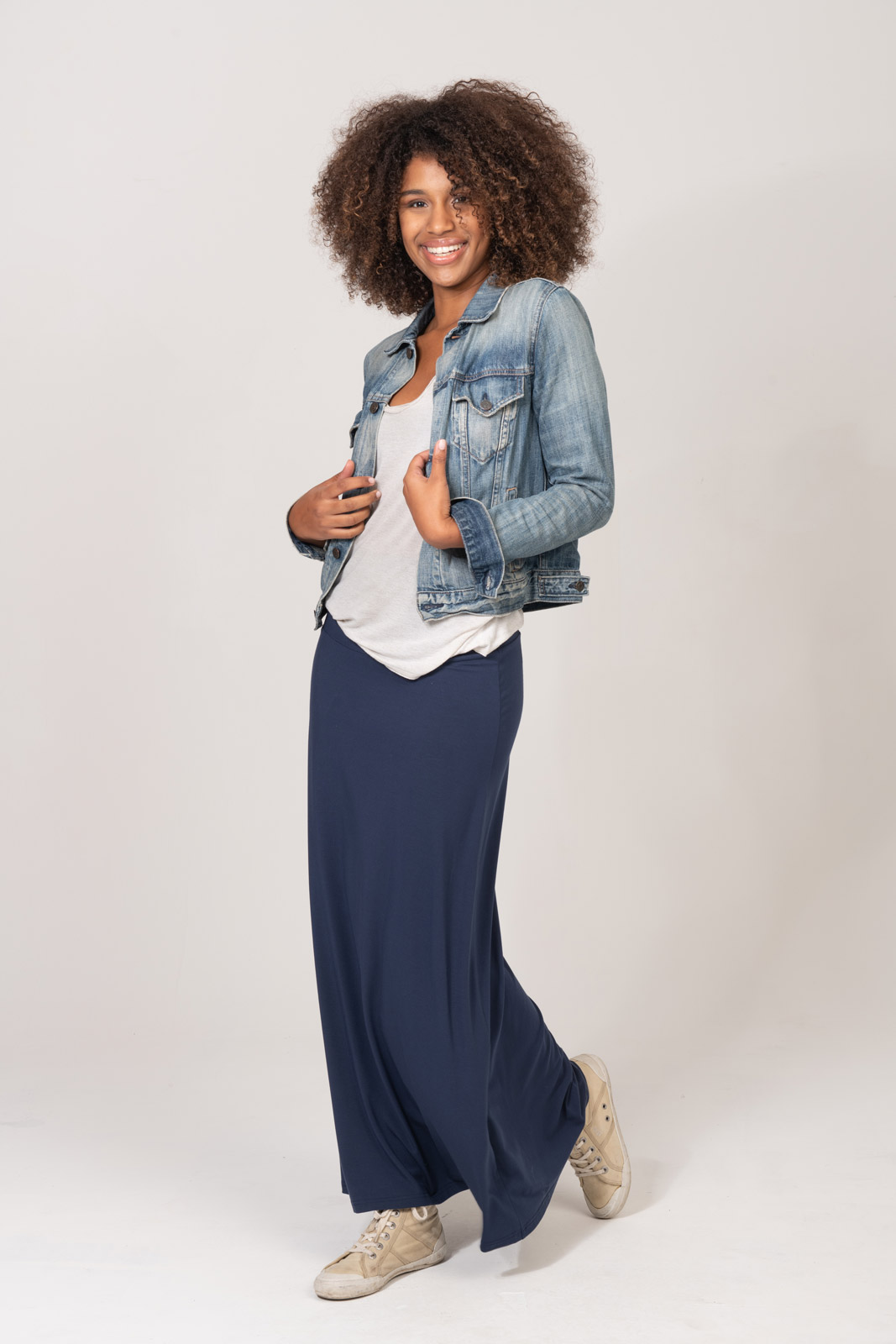 Jupe longue Anys - Plusieurs couleurs 4