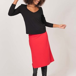 Jupe midi Ombeline - Plusieurs couleurs 