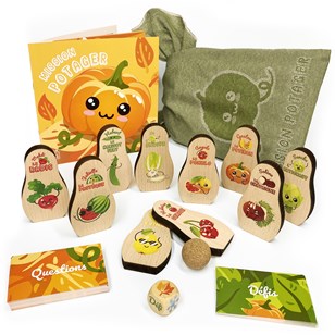 Mission Potager, jeu de quilles autour des fruits et légumes de saison