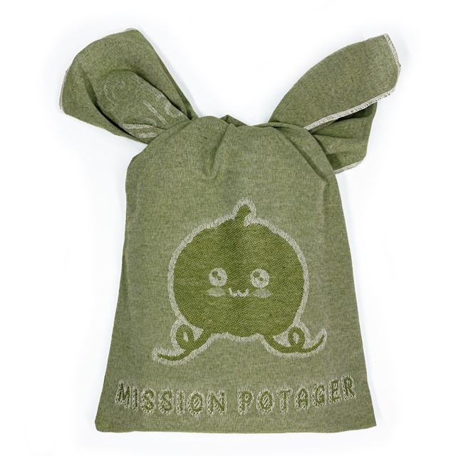 Sac de rangement en coton recyclé