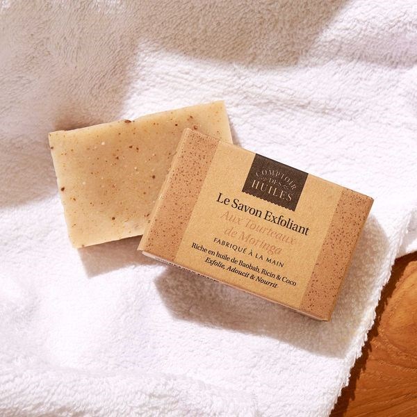 Le Savon exfoliant aux Tourteaux de Moringa - 100g 3