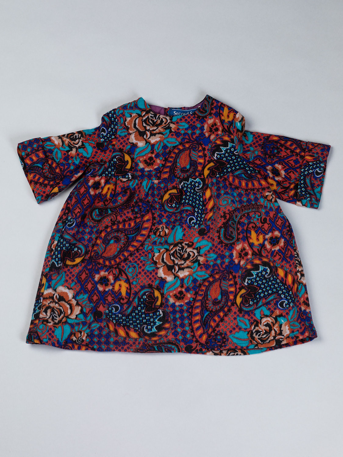 robe-rose-second-sew-tissu-recycle-bebe-enfant-made-in-france