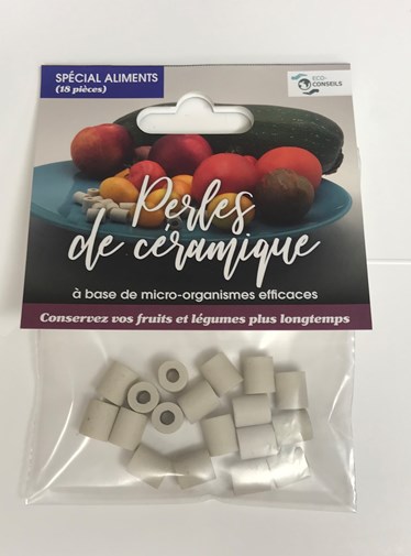 Perles de céramique - spéciales aliments