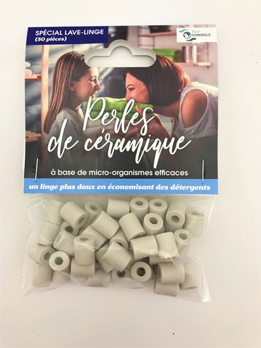 Perles de céramique - spéciales lave-linge