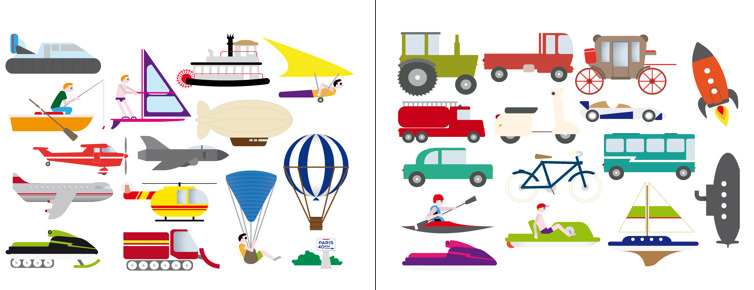 Loco le jeu de parcours créatif à personnaliser en décorant les cartes avec des autocollants