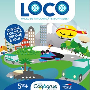 LOCO LE JEU DE PARCOURS CREATIF A PERSONNALISER